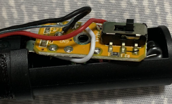 手持麥克風拆機